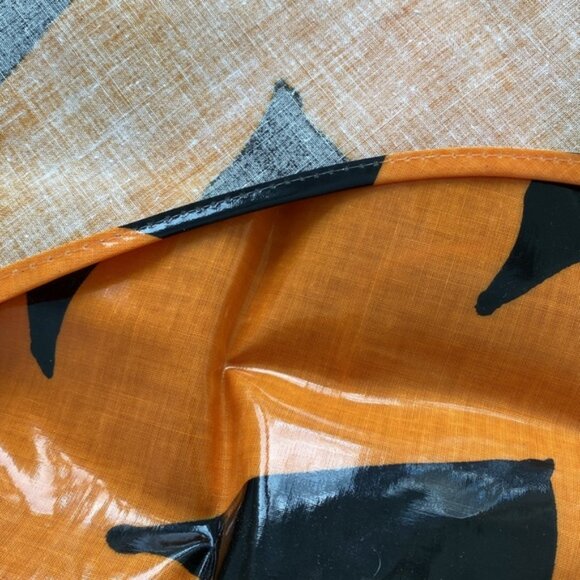 FLINTSTONES Hanna barbera 1990 plastic covers aprron cotton tie wrap - Picture 5 of 5